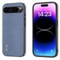 For Google Pixel 9 Pro ABEEL Carbon Fiber Texture Protective Phone Case(Light Blue)