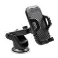 Car 360 Degree Rotating ABS Suction Cup Telescopic Holder(Black)