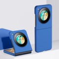 For ZTE nubia Flip / Libero Flip Skin Feel PC Full Coverage Shockproof Phone Case(Klein Blue)