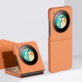 For ZTE nubia Flip / Libero Flip Skin Feel PC Full Coverage Shockproof Phone Case(Orange)