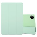 For Huawei MatePad Pro 11 2022/2024 Tri-fold Silicone Leather Tablet Case(Green)