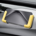 Multifunctional Pasting Car Mobile Phone Holder(Yellow)