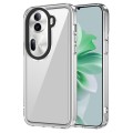 For OPPO Reno11 Global Transparent Acrylic + TPU Shockproof Phone Case(Transparent)