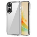 For OPPO Reno8 T 4G Transparent Acrylic + TPU Shockproof Phone Case(Transparent)
