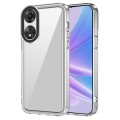For OPPO A58 5G Global/A78 Global Transparent Acrylic + TPU Shockproof Phone Case(Transparent)