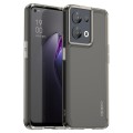 For OPPO Reno8 5G Global Candy Series TPU Phone Case(Transparent Grey)