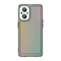 For OPPO Reno8 Z 5G Candy Series TPU Phone Case(Transparent Grey)