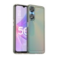 For OPPO A58x 5G Candy Series TPU Phone Case(Transparent Grey)