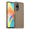 For OPPO A1 5G Candy Series TPU Phone Case(Transparent Grey)