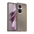 For OPPO Reno10 Pro Global Candy Series TPU Phone Case(Transparent Grey)