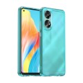 For OPPO A78 4G Candy Series TPU Phone Case(Transparent Blue)
