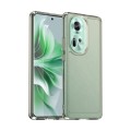 For OPPO Reno11 Global Candy Series TPU Phone Case(Transparent Grey)