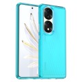 For Honor 70 Pro+ 5G Candy Series TPU Phone Case(Transparent Blue)
