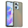 For Honor Play 40 Plus Candy Series TPU Phone Case(Transparent Grey)