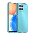 For Honor Play6C Candy Series TPU Phone Case(Transparent Blue)