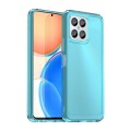 For Honor Play 30 Candy Series TPU Phone Case(Transparent Blue)