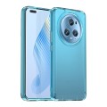 For Honor Magic5 Pro Candy Series TPU Phone Case(Transparent Blue)