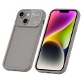 For iPhone 14 Aromatherapy Liquid Silicone Phone Case(Grey)