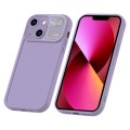 For iPhone 13 Aromatherapy Liquid Silicone Phone Case(Purple)