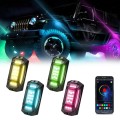 4 in 1 G6 RGB Colorful Car Chassis Light LED Music Atmosphere Light