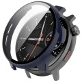 For Xiaomi Mibro Watch Lite 2 PC + Tempered Film Integrated Watch Protective Case(Ink Blue)