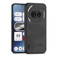 For Nothing Phone 2a GKK Three Stage Splicing Full Coverage PC Phone Case(Black)
