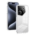 For Tecno Camon 20 Pro 5G 2.5mm Anti-slip Clear Acrylic Hybrid TPU Phone Case(Transparent)