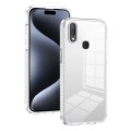 For vivo Y11 / Y17 2.5mm Anti-slip Clear Acrylic Hybrid TPU Phone Case(Transparent)
