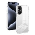 For OPPO A78 5G 2.5mm Anti-slip Clear Acrylic Hybrid TPU Phone Case(Transparent)
