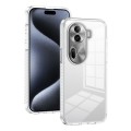 For OPPO Reno11 Pro 5G Global 2.5mm Anti-slip Clear Acrylic Hybrid TPU Phone Case(Transparent)