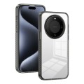 For Huawei Mate 60 Pro / 60 Pro+ 2.5mm Anti-slip Clear Acrylic Hybrid TPU Phone Case(Black)