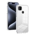 For Xiaomi Redmi 9C / 10A 2.5mm Anti-slip Clear Acrylic Hybrid TPU Phone Case(Transparent)