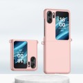 For OPPO Find N2 Flip Gradient Color Skin Feel PC Full Coverage Shockproof Phone Case(Pink)