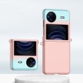 For vivo X Flip Gradient Color Skin Feel PC Full Coverage Shockproof Phone Case(Gradient Pink)
