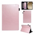 For Samsung Galaxy Tab A9+ Extraordinary Series Smart Leather Tablet Case(Rose Gold)