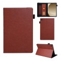 For Samsung Galaxy Tab A9+ Extraordinary Series Smart Leather Tablet Case(Brown)