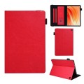 For Amazon Kindle Fire HD10 2021/2023 Extraordinary Series Smart Leather Tablet Case(Red)