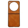For ZTE nubia Flip Crazy Horse Texture Shockproof Protective Phone Case(Orange)