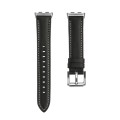 For Honor Band 9 Genuine Leather Watch Band(Black)