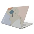 For MacBook Pro 14.2 A2992/A2918/A2779/A2442 UV Printed Pattern Laptop Frosted Protective Case(DDC-1