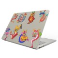 For MacBook Pro 15.4 A1707 / A1990 UV Printed Pattern Laptop Frosted Protective Case(DDC-1677)