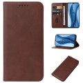For TCL 40 X Magnetic Closure Leather Phone Case(Brown)