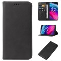 For TCL 505 Magnetic Closure Leather Phone Case(Black)