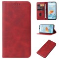 For UMIDIGI G5 / G5A Magnetic Closure Leather Phone Case(Red)
