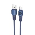 BOROFONE BU47 3A USB to USB-C/Type-C Charging Data Cable, Length: 1.2m(Blue)