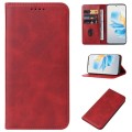 For Honor 100 Magnetic Closure Leather Phone Case(Red)
