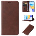 For Honor Play 50 Plus Magnetic Closure Leather Phone Case(Brown)