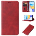 For Honor Play 50 Plus Magnetic Closure Leather Phone Case(Red)