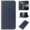 For Honor X50 GT Magnetic Closure Leather Phone Case(Blue)