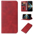 For Honor X50 GT Magnetic Closure Leather Phone Case(Red)